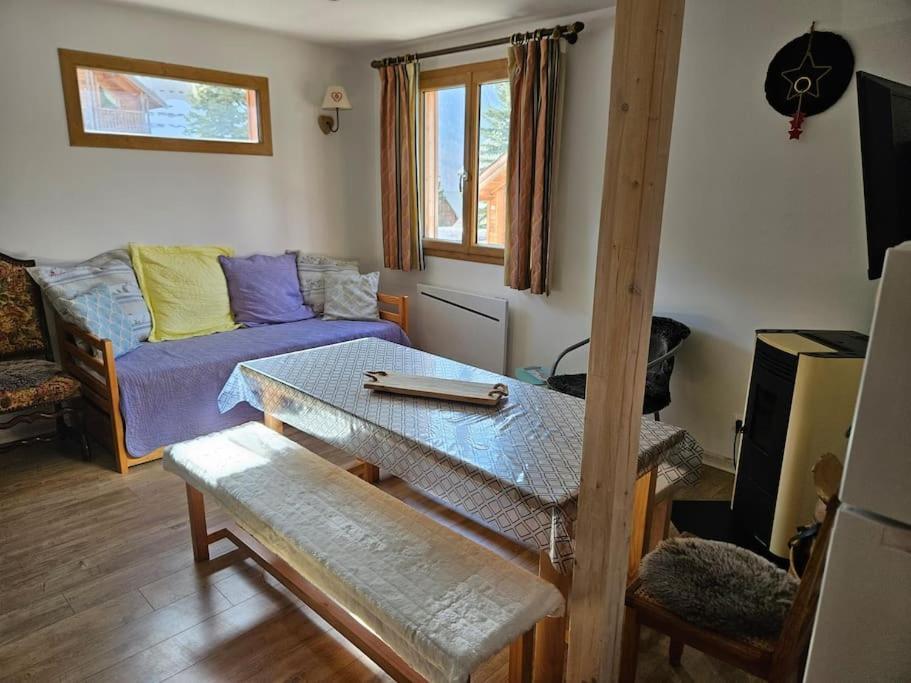 Chalet T3 Duplex Neuf Névache Εξωτερικό φωτογραφία